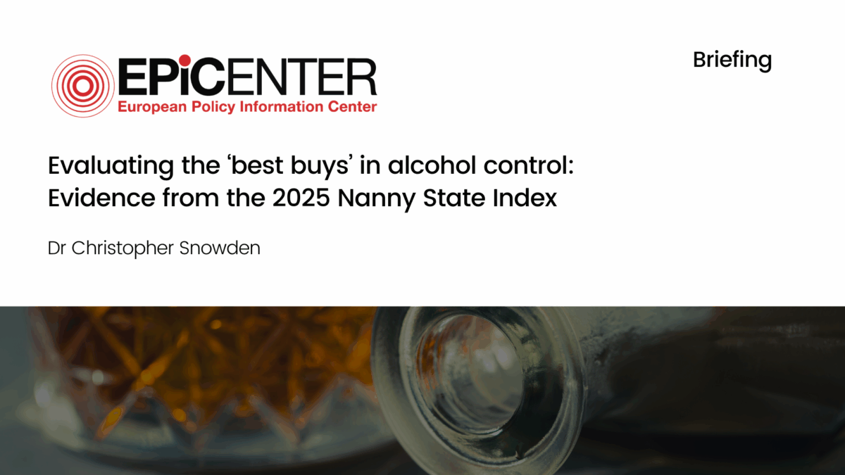 Evaluating the ‘Best Buys’ in Alcohol Control: Evidence from the 2025 ...